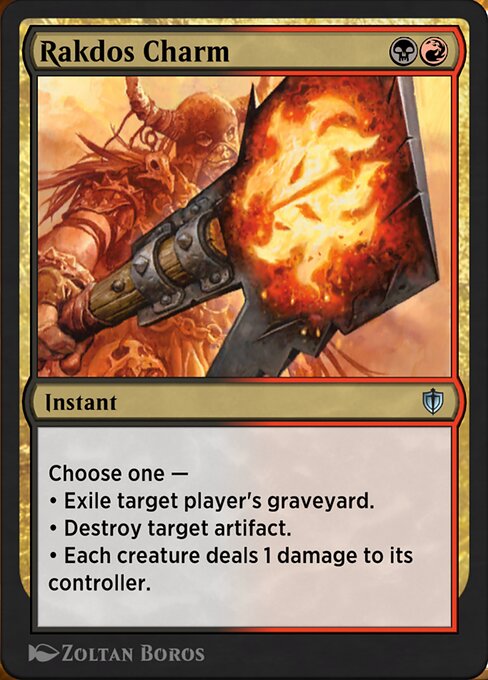 Magic the Gathering Card - Rakdos Charm - MTG Circle