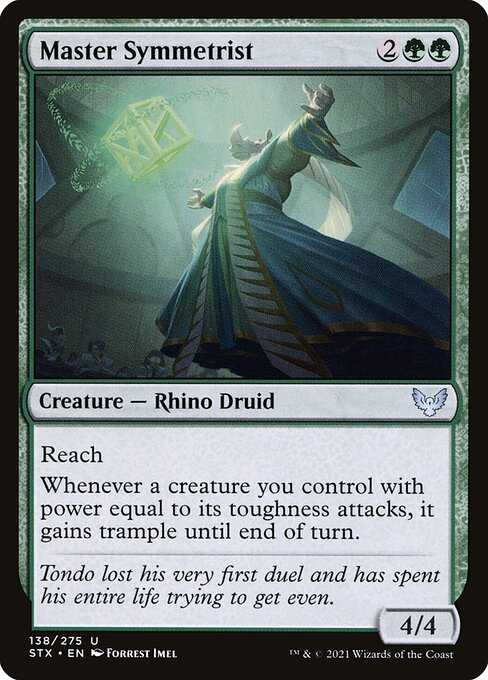 Magic the Gathering Card - Master Symmetrist - MTG Circle