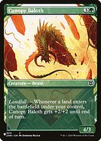 Magic the Gathering Card - Canopy Baloth - MTG Circle