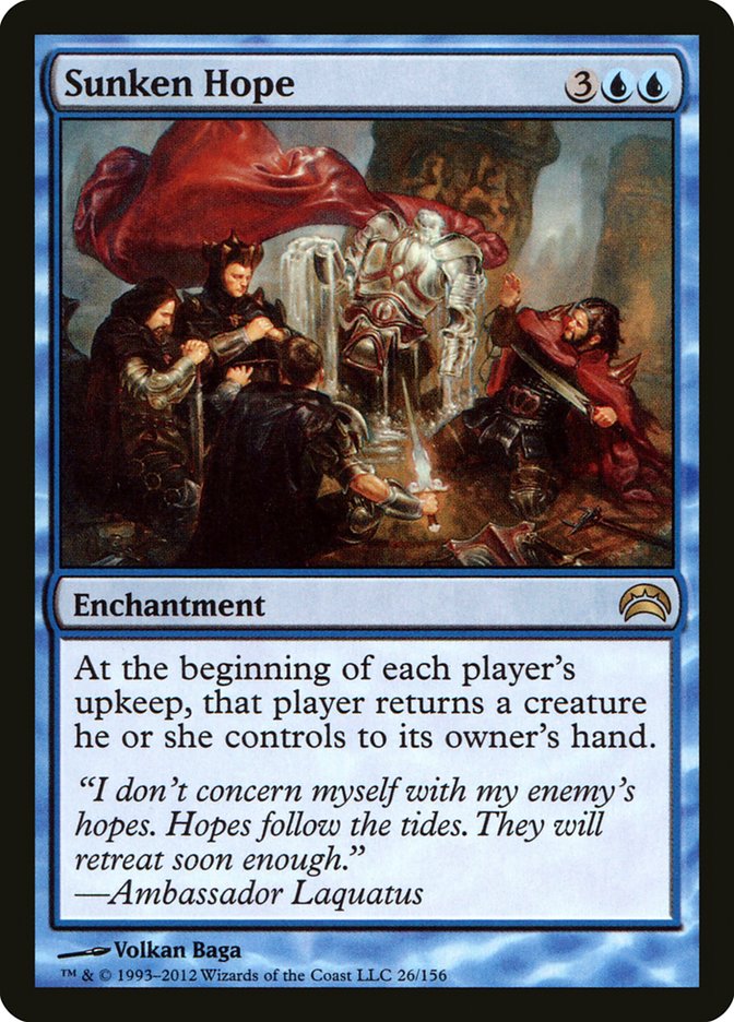 Magic the Gathering Card - Sunken Hope - MTG Circle
