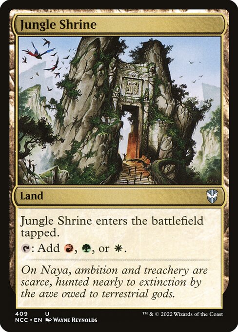 Magic the Gathering Card - Jungle Shrine - MTG Circle