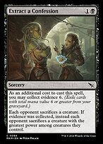 Magic the Gathering Card - Extract a Confession - MTG Circle