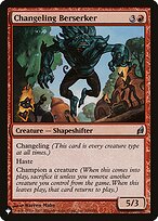 Magic the Gathering Card - Changeling Berserker - MTG Circle