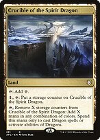 Magic the Gathering Card - Crucible of the Spirit Dragon - MTG Circle