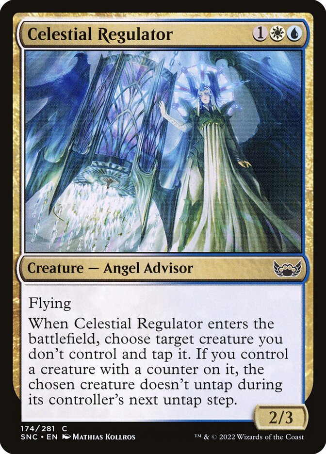 Magic the Gathering Card - Celestial Regulator - MTG Circle