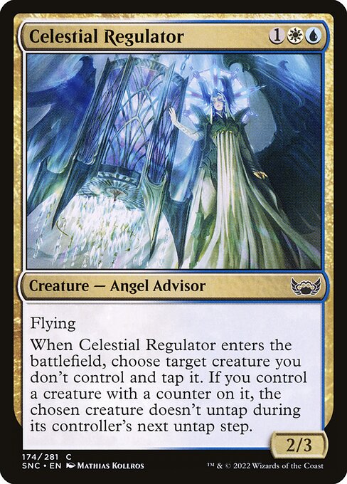 Magic the Gathering Card - Celestial Regulator - MTG Circle
