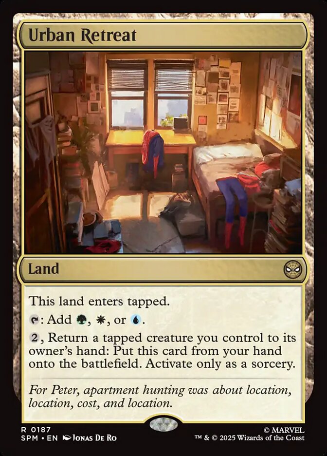 Magic the Gathering Card - Urban Retreat - MTG Circle