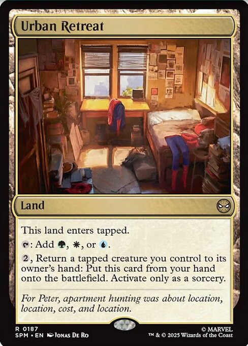 Magic the Gathering Card - Urban Retreat - MTG Circle