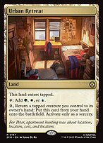 Magic the Gathering Card - Urban Retreat - MTG Circle