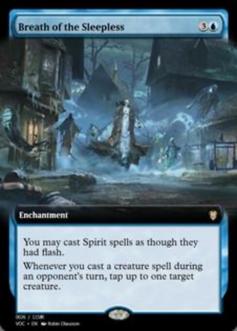 Magic the Gathering Card - Breath of the Sleepless - MTG Circle