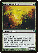 Magic the Gathering Card - Gluttonous Slime - MTG Circle