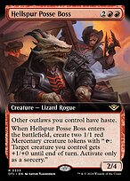 Magic the Gathering Card - Hellspur Posse Boss - MTG Circle