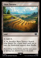 Magic the Gathering Card - Shire Terrace - MTG Circle