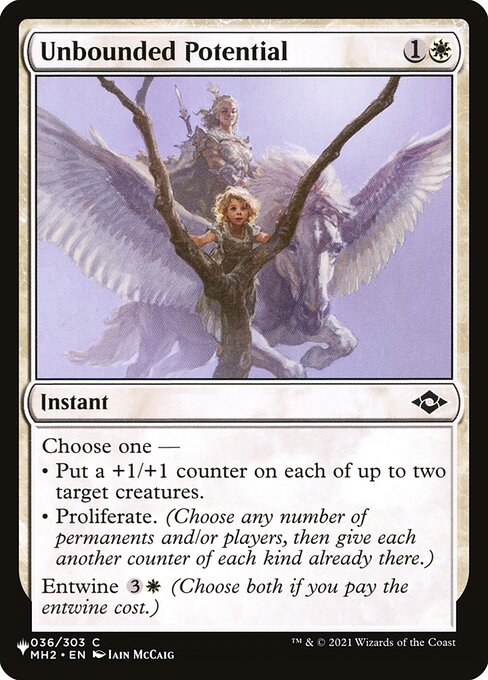 Magic the Gathering Card - Unbounded Potential - MTG Circle