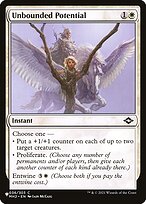 Magic the Gathering Card - Unbounded Potential - MTG Circle