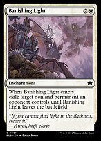 Magic the Gathering Card - Banishing Light - MTG Circle