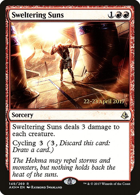Magic the Gathering Card - Sweltering Suns - MTG Circle