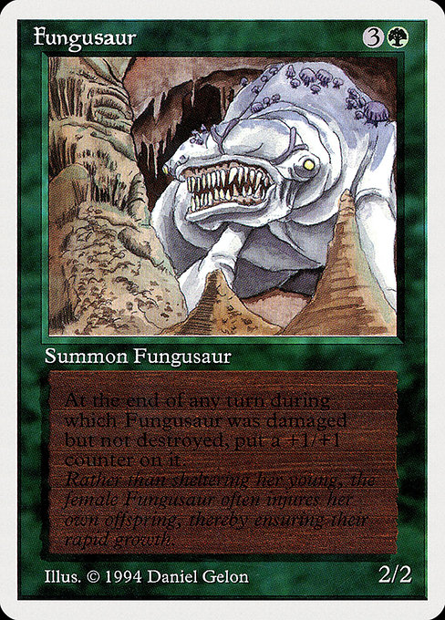 Magic the Gathering Card - Fungusaur - MTG Circle