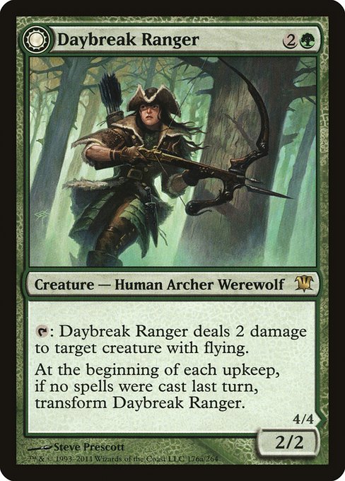 Magic the Gathering Card - Daybreak Ranger - MTG Circle