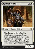 Magic the Gathering Card - Ranger of Eos - MTG Circle