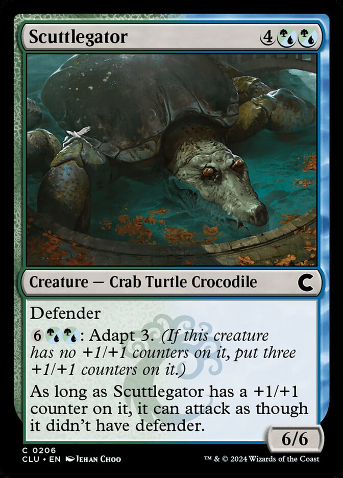 Magic the Gathering Card - Scuttlegator - MTG Circle