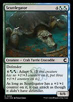 Magic the Gathering Card - Scuttlegator - MTG Circle