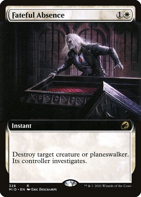 Magic the Gathering Card - Fateful Absence - MTG Circle