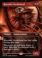 Magic the Gathering Card - Razorkin Needlehead - MTG Circle