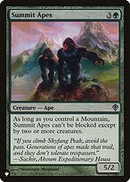 Magic the Gathering Card - Summit Apes - MTG Circle