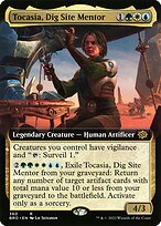 Magic the Gathering Card - Tocasia, Dig Site Mentor - MTG Circle