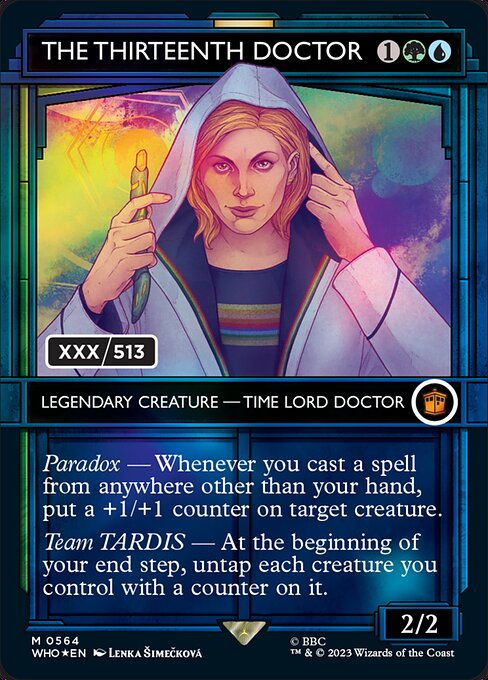 Magic the Gathering Card - The Thirteenth Doctor - MTG Circle