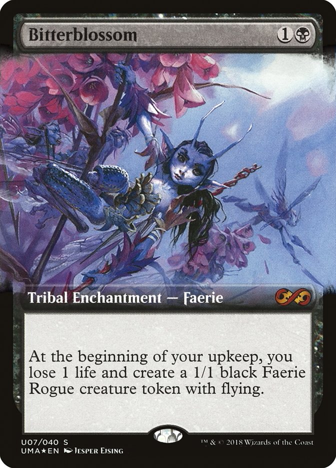 Magic the Gathering Card - Bitterblossom - MTG Circle