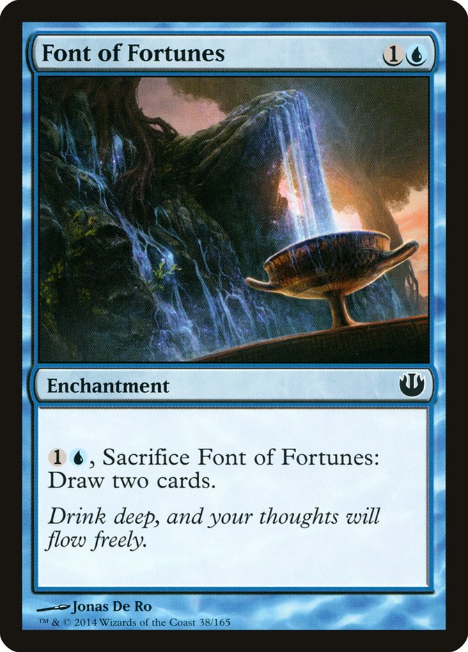 Magic the Gathering Card - Font of Fortunes - MTG Circle