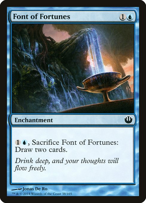 Magic the Gathering Card - Font of Fortunes - MTG Circle