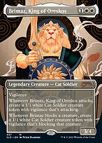 Magic the Gathering Card - Brimaz, King of Oreskos - MTG Circle