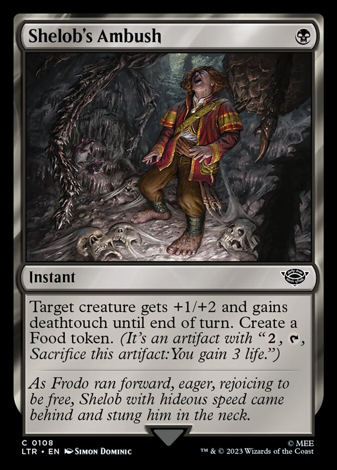 Magic the Gathering Card - Shelob's Ambush - MTG Circle