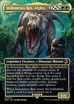 Magic the Gathering Card - Indominus Rex, Alpha - MTG Circle