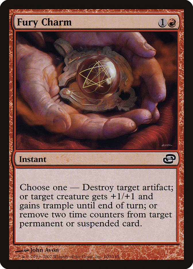 Magic the Gathering Card - Fury Charm - MTG Circle