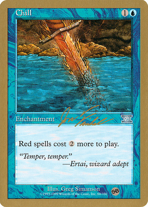 Magic the Gathering Card - Chill - MTG Circle