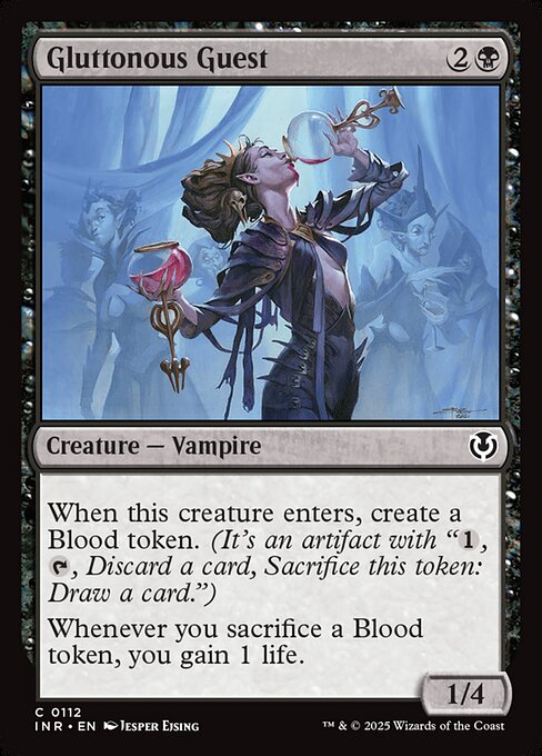 Magic the Gathering Card - Gluttonous Guest - MTG Circle