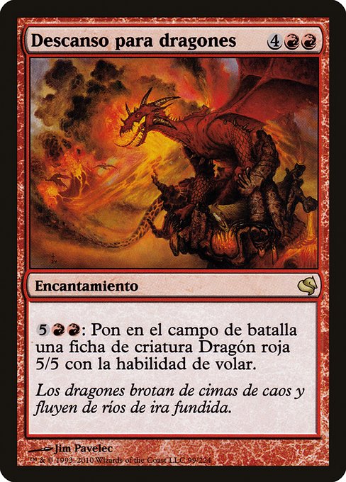 Magic the Gathering Card - Dragon Roost - MTG Circle