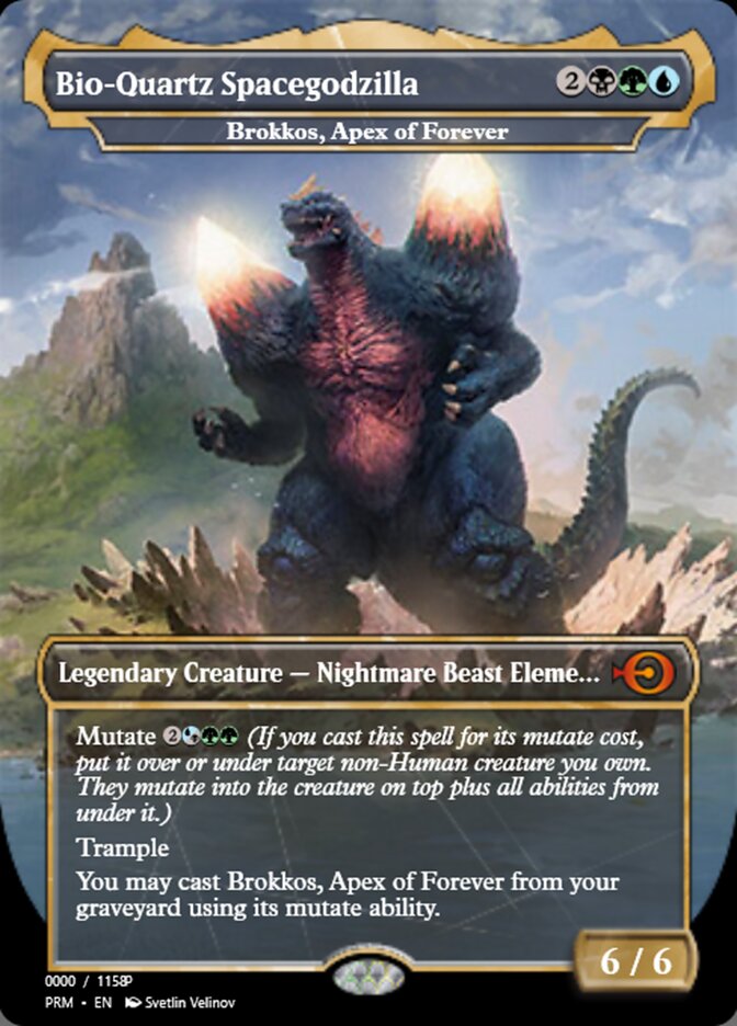 Magic the Gathering Card - Brokkos, Apex of Forever - MTG Circle