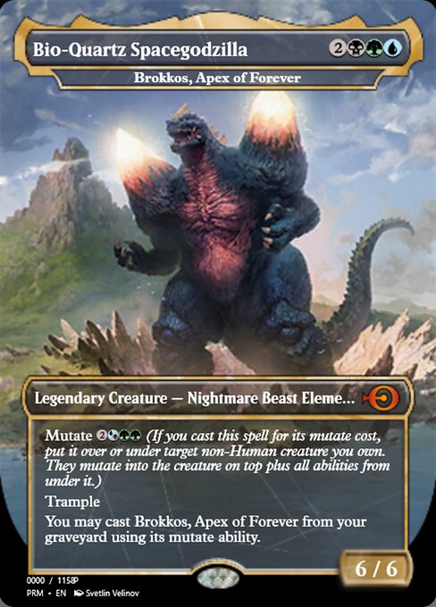 Magic the Gathering Card - Brokkos, Apex of Forever - MTG Circle