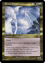 Magic the Gathering Card - Storm Spirit - MTG Circle