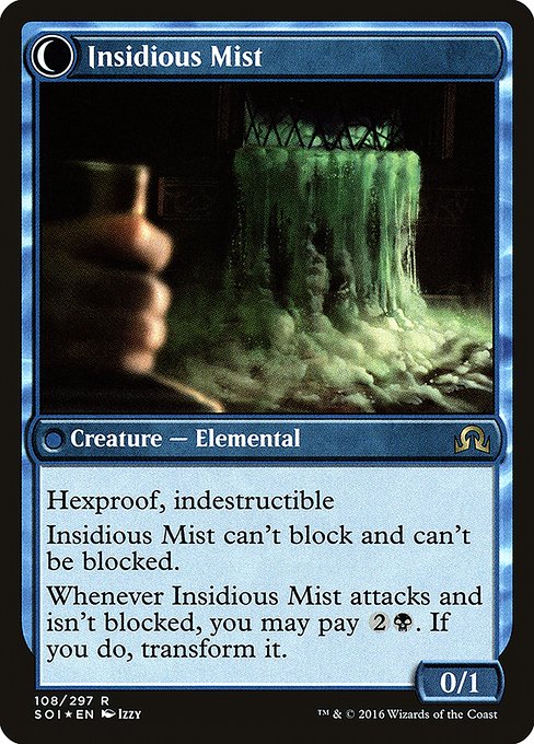 Magic the Gathering Card - Insidious Mist - MTG Circle