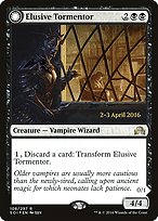 Magic the Gathering Card - Elusive Tormentor // Insidious Mist - MTG Circle