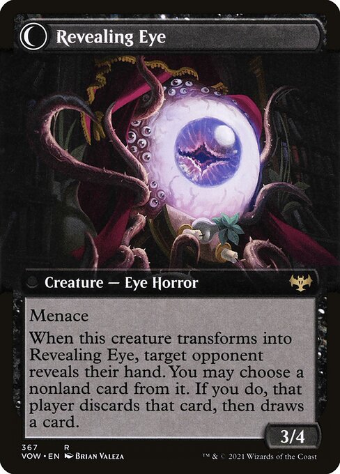Magic the Gathering Card - Revealing Eye - MTG Circle