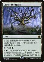 Magic the Gathering Card - Lair of the Hydra - MTG Circle