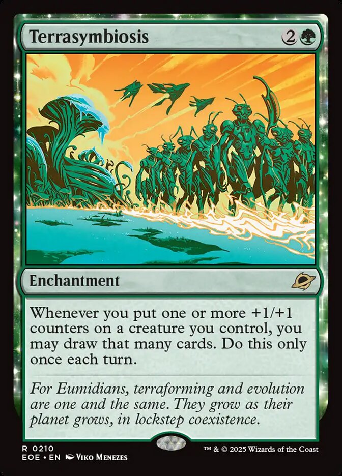 Magic the Gathering Card - Terrasymbiosis - MTG Circle