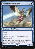 Magic the Gathering Card - Nimble Obstructionist - MTG Circle